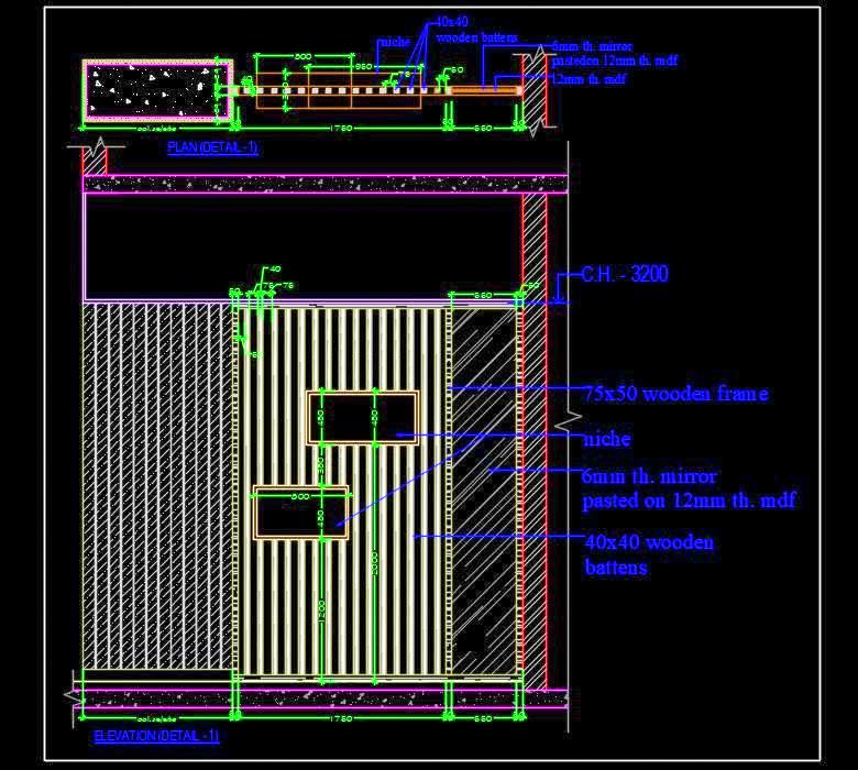 Wooden Partition & Room Divider DWG for Modern Interiors